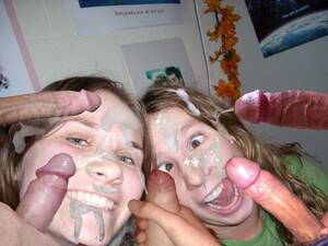 group of girls take facial - Group cum fun - Cum Face GeneratorCum Face Generator