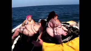fat lifeguard porn - Four dirty BBW lifeguards fuck each other on the deck with toys on the boat  - XVIDEOS.COM