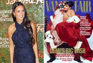 Demi Moore Porn Captions - Demi Moore: Naked, Pregnant Vanity Fair Cover Portrait Wasn't Even My  Favorite Vanity Fair Sitting | Vanity Fair