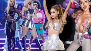 Ariana Grande Porn Star - Why must pop stars like Miley Cyrus and Ariana Grande dress like porn stars?  - Amanda Killelea - Mirror Online