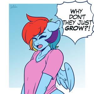 Big Titty Rainbow Dash - Rainbow Dash's Growth comic porn | HD Porn Comics