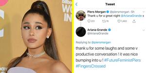 Ariana Grande Porn Videos - Ariana Grande Just Ended Her Feud With Piers Morgan And People Are Loving  How She Handled It