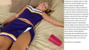 cheerleader anal caption - My summer as a cheerleader. Worst caption?