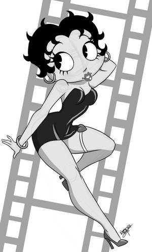 Betty Boop Tied Up Porn - I've had some reservations about drawing Betty, mostly cuz the shape of the  face just kind of irked me (baby cheeks, no chin).