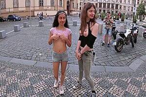 Cult Porn Extreme - Andrea Dipre And Dolls Cult In Extreme Public Nudity In Prague!  (interviewed By 16 Min, watch