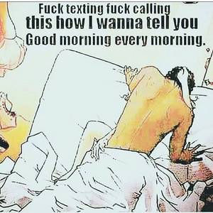nasty freaky sex memes cartoon - Good Morning sex