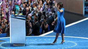 Michelle Obama Hillary Clinton Nude Porn - Michelle Obama Joins Forces With Her Predecessor (and Former Adversary) -  The New York Times