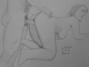Drawing - Day 17 in my attempt to learn how to draw porn by drawing once porn picture  every day. Feedback, criticism and suggestions are welcome! : r/NSFWart