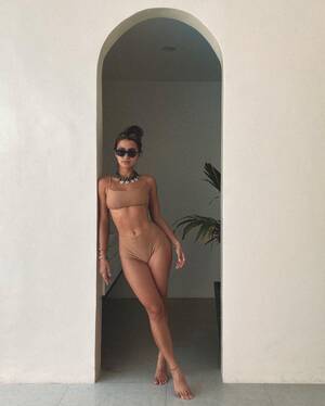 hot naked tanned beach babes - 12 Celebrity Beach Babes Who Will Convince You To Own A Skintone Bikini |  Preview.ph