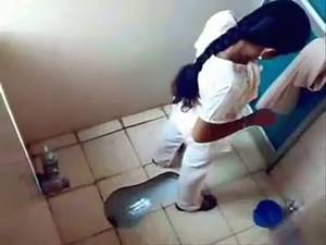 hidden piss - Hidden camera clip with Indian girls pissing in a toilet