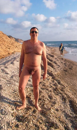 jewish topless beach - Kosher Israeli Dicks Israeli Daddy Sunbathing On The Nude Beach 22995 | Hot  Sex Picture