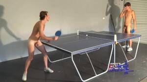 college ping pong table - Naked Table Tennis Australia - 5 Balls are better than 1 - Pornhub.com