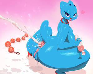 Amazing World Of Gumball Nicole Porn Piss - Hentai Picture: Nicole Watterson likes kinky anal games a lot. Get a sneak  peak of the porn action released for you by Amazing World of Gumball.