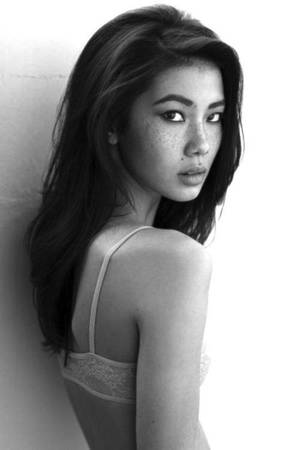 Freckled Asian - Beautiful asian