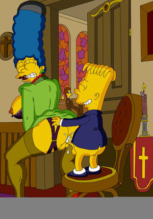Marge And Bart Porn - Marge And Bart Simpson Porn image #66388
