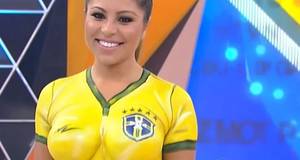 Brazil Body Paint Porn - Brazil Football (Soccer) Body Paint Girl