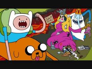 Cartoon Network Adventure Time Porn - Adventure Time: Hey Ice King Why'd You Steal Our Garbage Main Theme -  YouTube