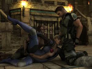 Horror Porn Resident Evil - jill-sheva-chris-redfield