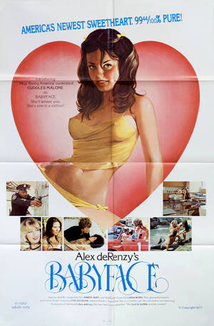 Babyface Porn - Babyface 1977 U.S. One Sheet Poster - Posteritati Movie Poster Gallery