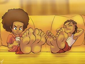 Boondocks Feet Porn - I should have known better than to type \