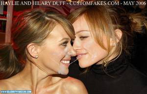 Hilary Duff Lesbian Porn - Haylie Duff Fake, Cum Facial, Cumshot, Lesbian, Multi, Porn