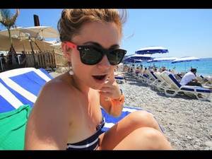 monte carlo beach topless - Beach Babes- [ Nice, France]