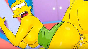 Anal Porn Homer Simpson - Sexo anal y creampie para Marge Simpsons - SuperPorn