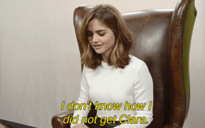 Jenna Louise Coleman Hardcore Porn - Work hard and be kind â€” Some gifs of Jenna Coleman for Buzzfeed, taking...
