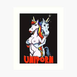 Funny Unicorn Porn - Uniporn - Unicorn Porn Sticker\