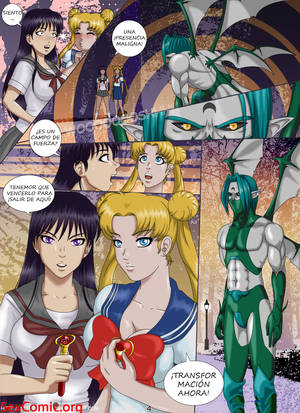 dragon ball z sailor moon hentai - Historieta XXX de Sailor Moon HD