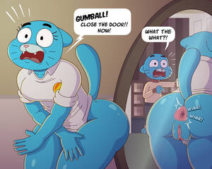 Gumball Mom Ass Porn - Blue Moms (The Amazing World Of Gumball) - porn comics free download -  comixxx.net