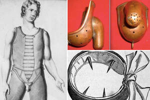 Medieval Genital Torture Porn - Brutal 'penis torture chambers' used to stop men masturbating in the  Victorian era discovered | The Sun