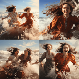 amateur beach topless sunbathing - The model has gotten so prude that it's starting to get ridiculous. See the  following images/prompts : r/midjourney