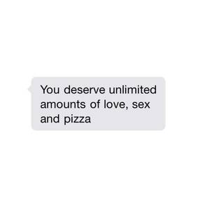 ebony sex text message - Pizza,sex and love