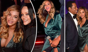 Celebrity Porn Beyonce Knowles - Beyonce suffers EPIC wardrobe malfunction in thigh-high split dress |  Celebrity News | Showbiz & TV | Express.co.uk