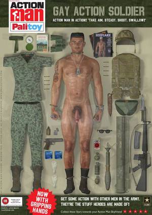 Barbie Doll Gay Porn - Gay Action Man Soldier by DevilishlyCreative.deviantart.com on @DeviantArt