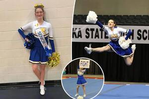 college cheerleader sex party - Cheerleader competes solo in states after entire squad quits