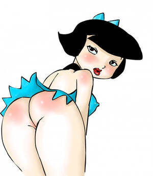 Betty Rubble Porno - Betty Rubble is showing into camera her perfect naked butt â€“ well, there  were not any panties in prehistoric timesâ€¦ â€“ Flintstones Porn