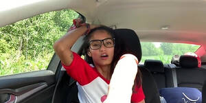 horny college girls in cars - Horny Asian College Teen Suck And Ride Dildo In Car 10:10 HD Indian Porn  Video
