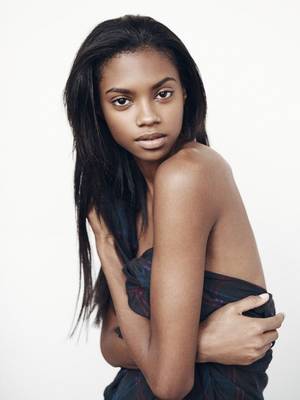 brazilian ebony nude - elen santiago represented by Wilhelmina International Inc.