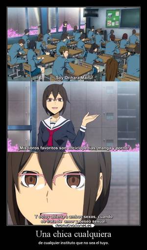 Durarara Porn - carteles sexo amistad amigos humor anime raptorhunters harukaze manga vidas durarara  porno libros desmotivaciones