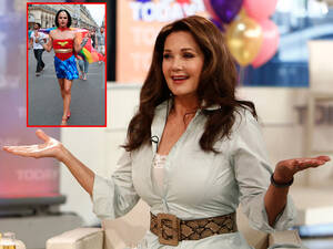lynda carter porn live - Wonder Woman' Star Lynda Carter: One Month for 'Pride' Isn't Enough, 'July  = Pride 2'