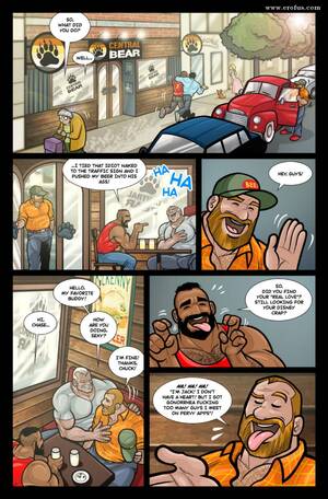 come di anal sex cartoon - Page 8 | gay-comics/david-cantero/dibearcity/issue-1 | Erofus - Sex and Porn  Comics