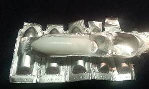 Liquid Suppository Porn - To use, detach one suppository from the box, carefully peel apart the foil  from the top, and take the translucent white suppository out.