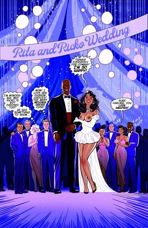 Lesbian Wedding Porn Comic - Rita and Ricko wedding- Andrew Tarusov - Porn Cartoon Comics