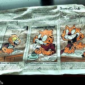 Garfield Porn Comics - Some old Garfield comics I found in my grandpa's newspaper stash : r/dalle2