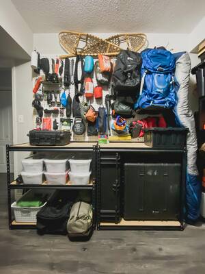 Found Porn Locker Storage - Just Another Pegboard Wall : r/CampingGear