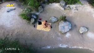 beach sex voyeur captions - Nude beach sex, voyeurs video taken by a drone - scene 12