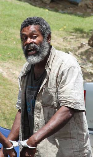 Drawn Schoolgirl Porn - Christopher Nandlal making his way to the San fernando traffic court,  charged with two counts of showing nude photos to ASJA girls students at  the college ...