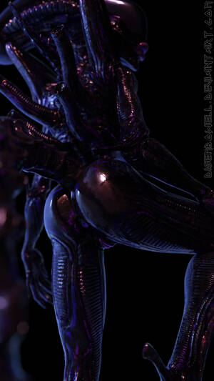 Female Xenomorph Pussy - The Big ImageBoard (TBIB) - 2016 alien alien (franchise) anus black  backround black skin butt disembowell (artist) female lips nude pussy  xenomorph | 5474401